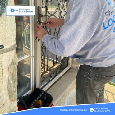 Change Door Lock on House
